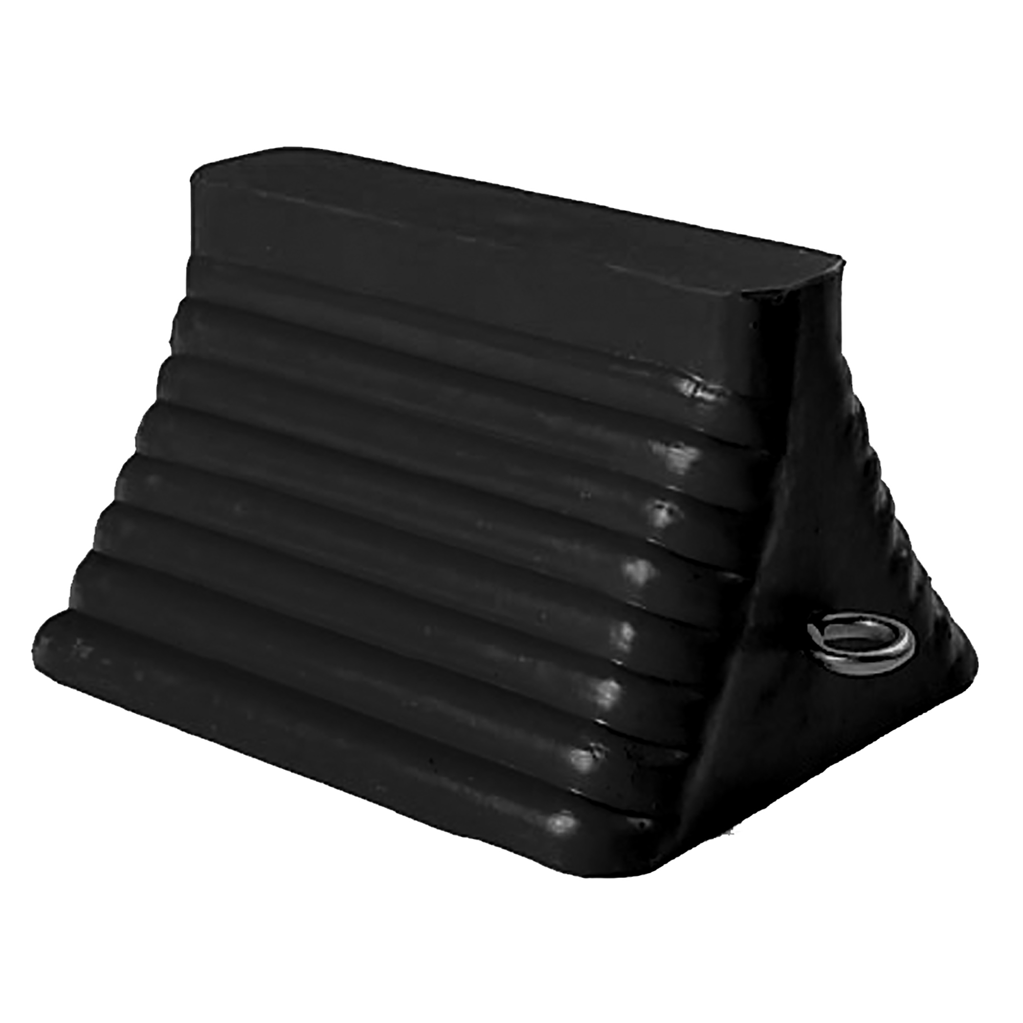 Durable Corporation, Molded rubber Wheel Chock, Working Width 8 in, Included (qty.) 1, Model# WC68-9B